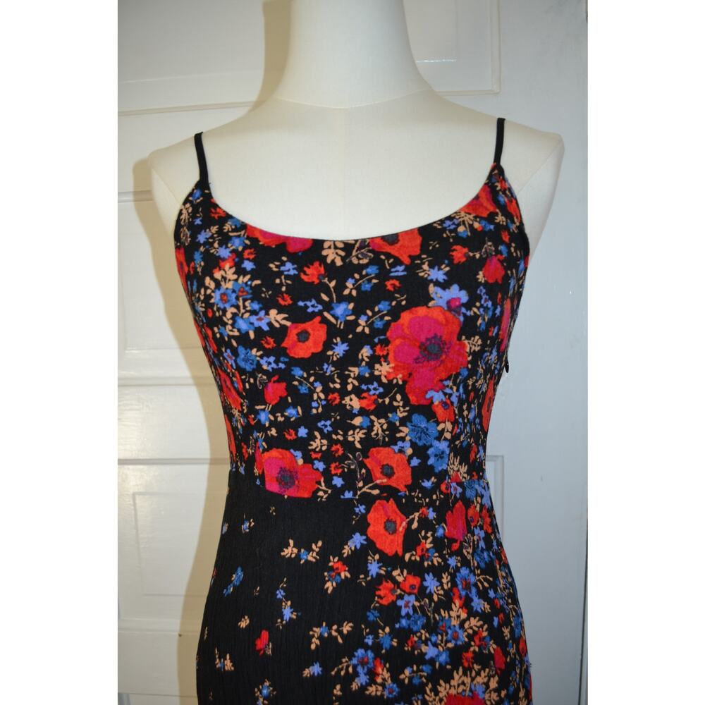 Kimchi Blue Flowy Floral Whimsygoth Phoebe Buffay Boho Maxi Dress Size 2 - Picture 3 of 8